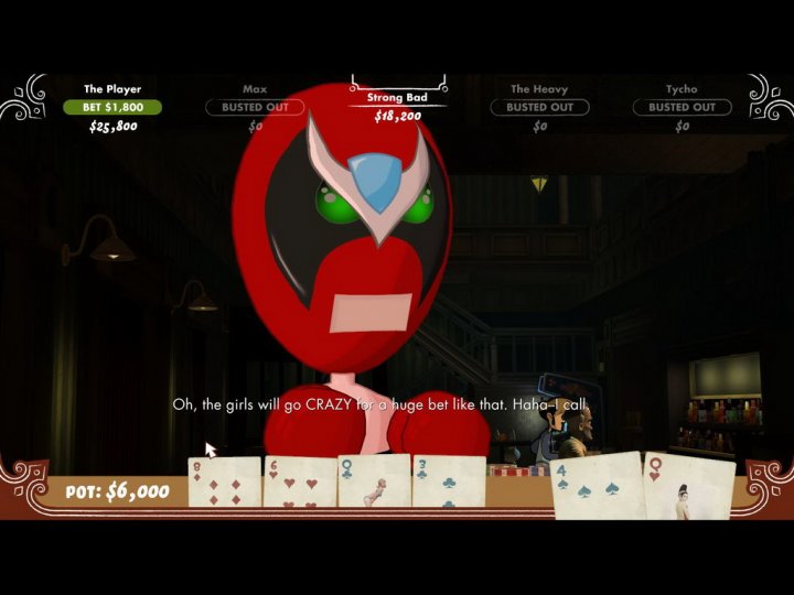 Screenshot de Poker Night at the Inventory