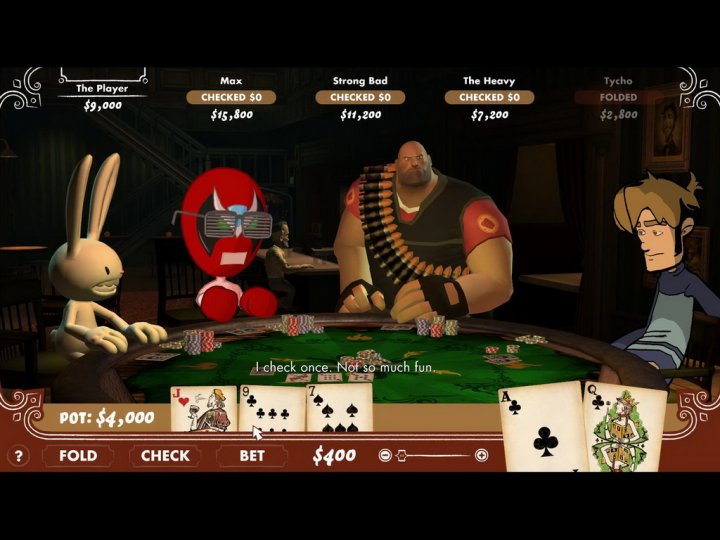 Screenshot de Poker Night at the Inventory