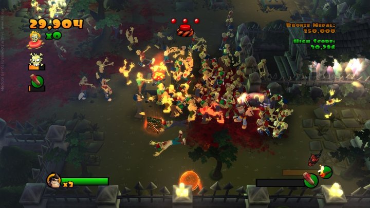 Screenshot de Burn Zombie Burn!