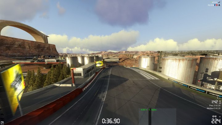 Screenshot de Trackmania 2 : Canyon