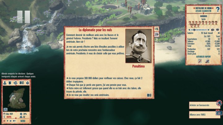 Screenshot de Tropico 4 : Modern Times