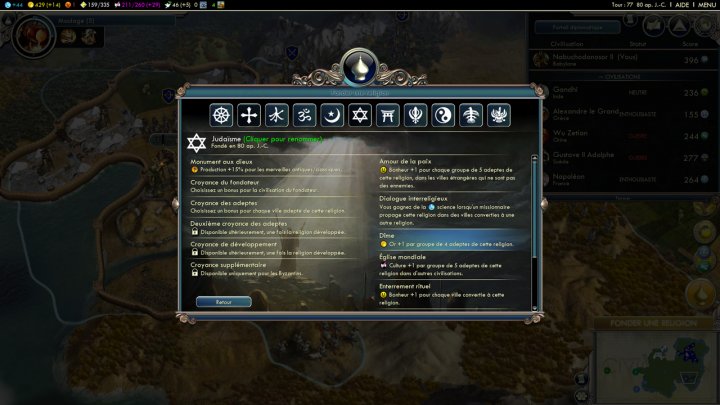 Screenshot de Civilization V : Gods & Kings