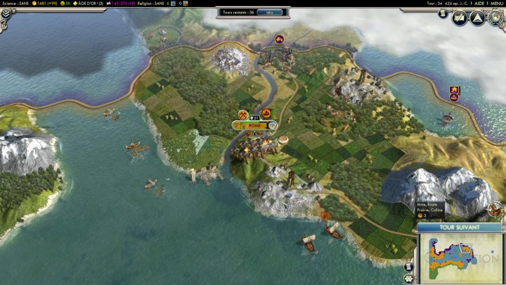 Screenshot de Civilization V : Gods & Kings