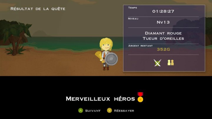 Screenshot de Half Minute Hero: Super Mega Neo Climax Ultimate Boy