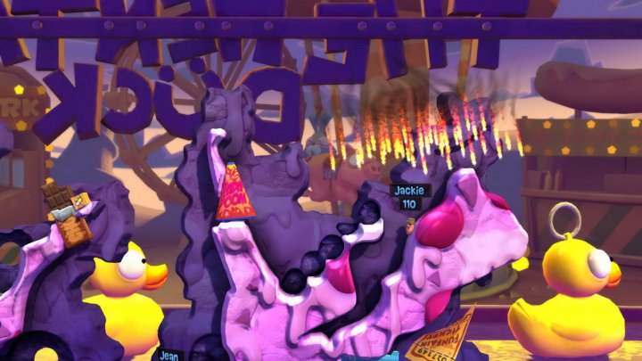Screenshot de Worms Revolution : Funfair DLC
