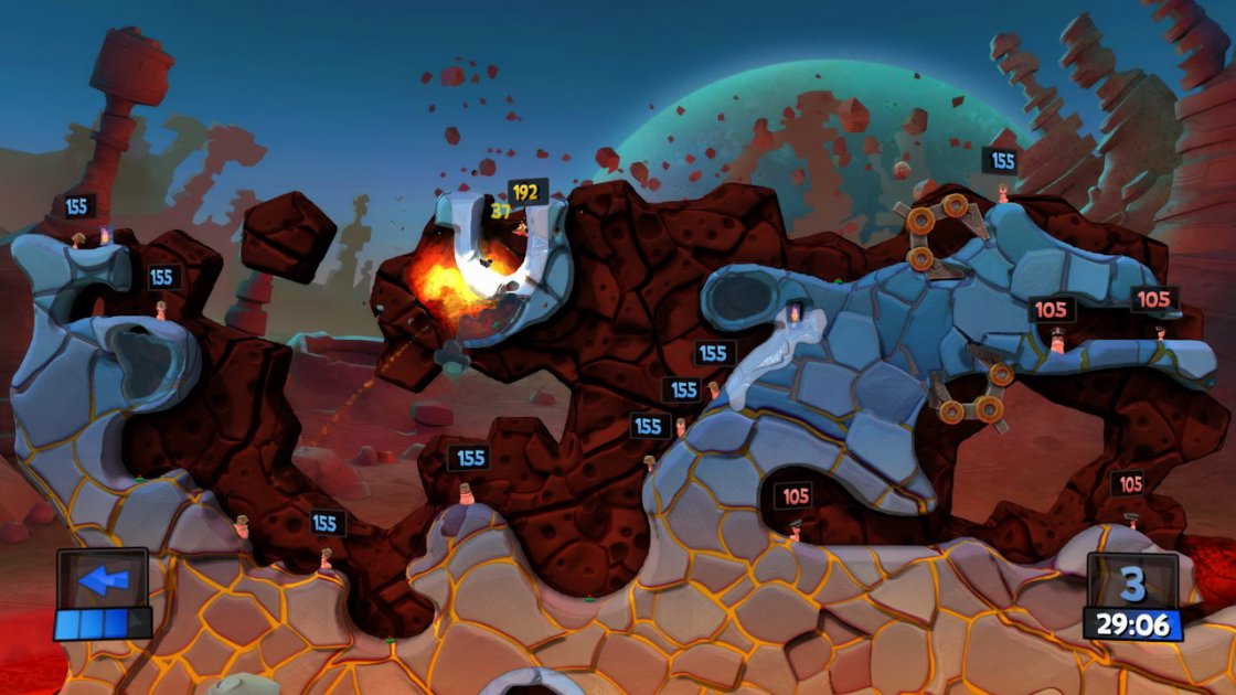 Test de Worms Revolution – Mars Pack