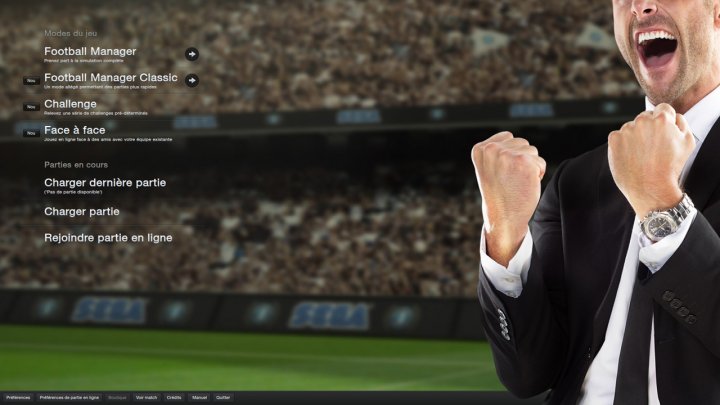Screenshot de Football Manager 2013