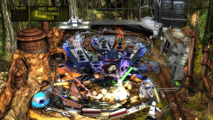 Screenshot de Pinball FX2 : Star Wars Balance of the Force