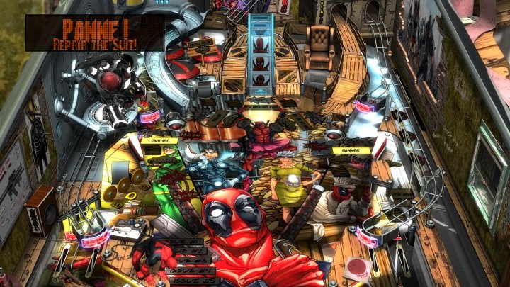 Screenshot de Pinball FX 2 – Deadpool