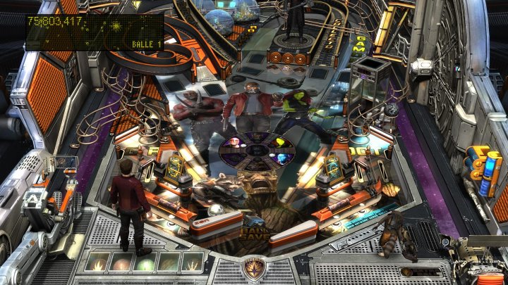 Screenshot de Pinball FX 2 – The Guardians of the Galaxy