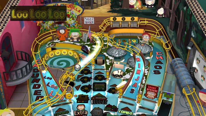 Screenshot de Pinball FX2 – South Park Pinball