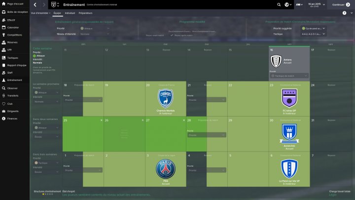 Screenshot de Football Manager 2015