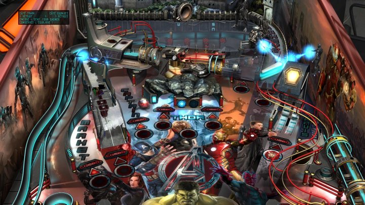 Screenshot de Pinball FX 2 – Marvel’s Avengers : Age of Ultron