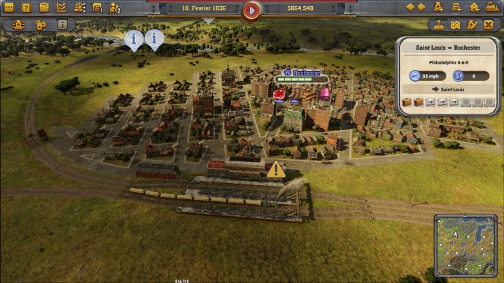 Screenshot de Railway Empire
