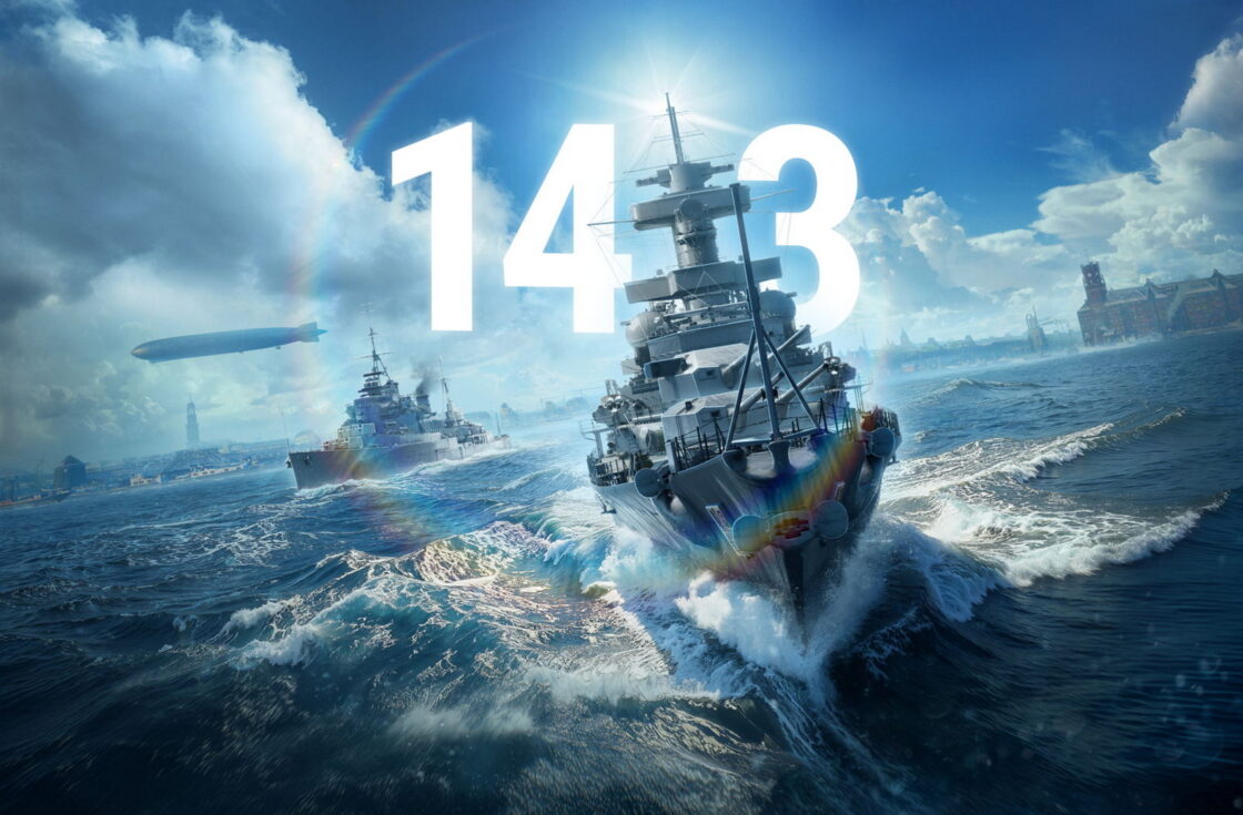 Image de World of Warships copule avec les Tortues Ninja