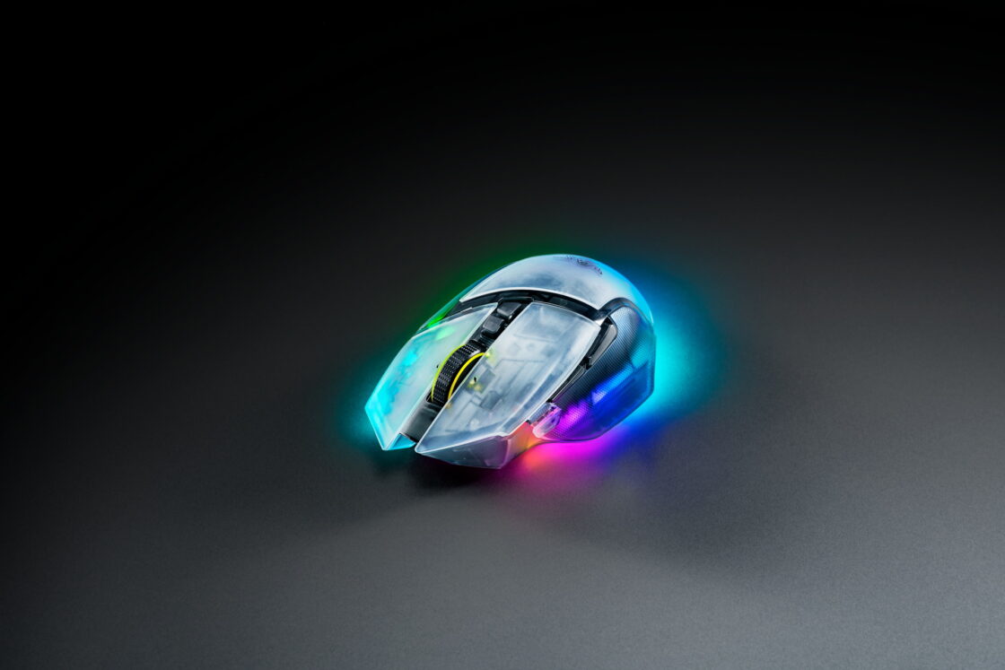 Image de Test de la souris Razer Basilisk V3 Pro 35K Phantom White Edition