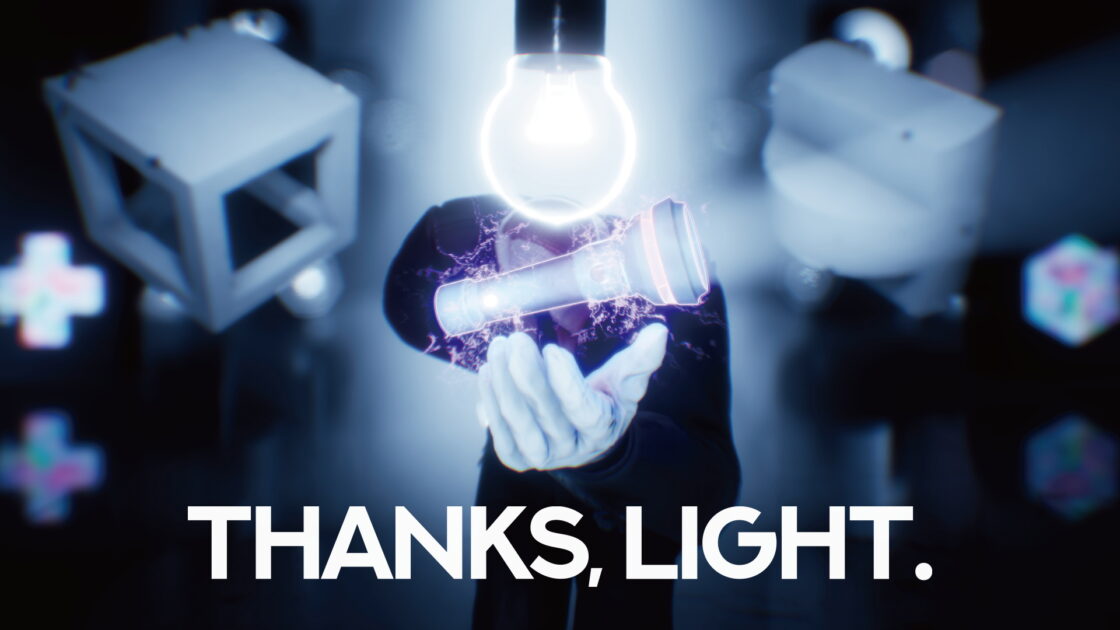 Image de THANKS, LIGHT va éclairer la scène du puzzle‑platformer