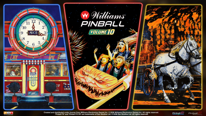 Image de Flipper légendaire : Williams Pinball Volume 10 sort le 10 avril