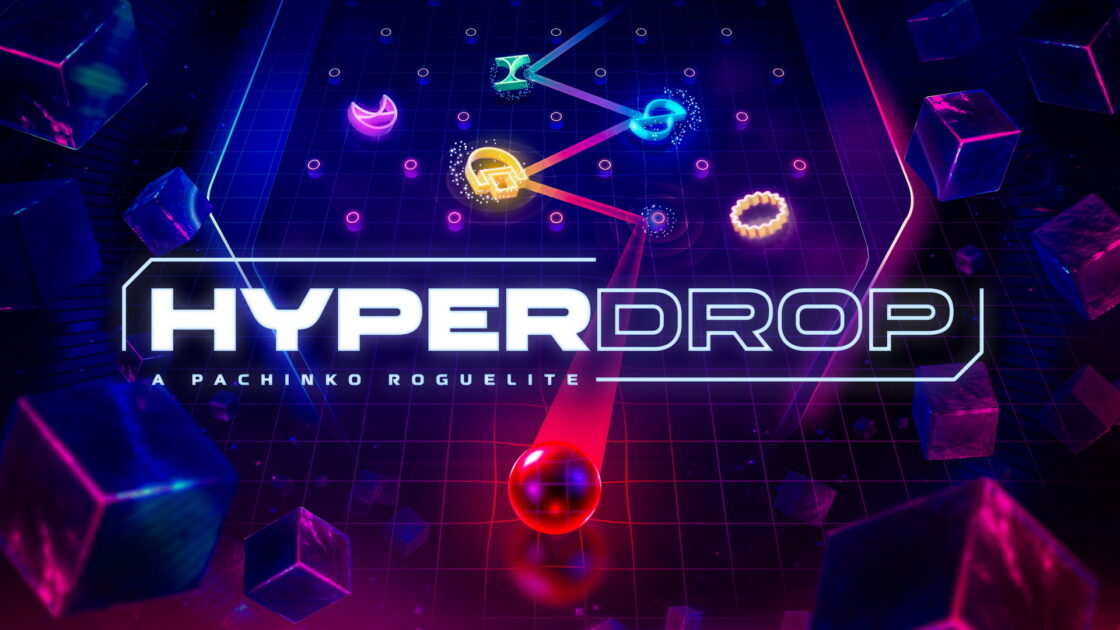 Image de HYPERDROP mélange pachinko et roguelite pour faire exploser les scores