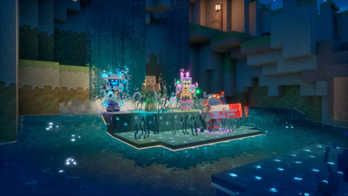 Image de Minecraft Dungeons II présente sa nouvelle dimension avant sa sortie