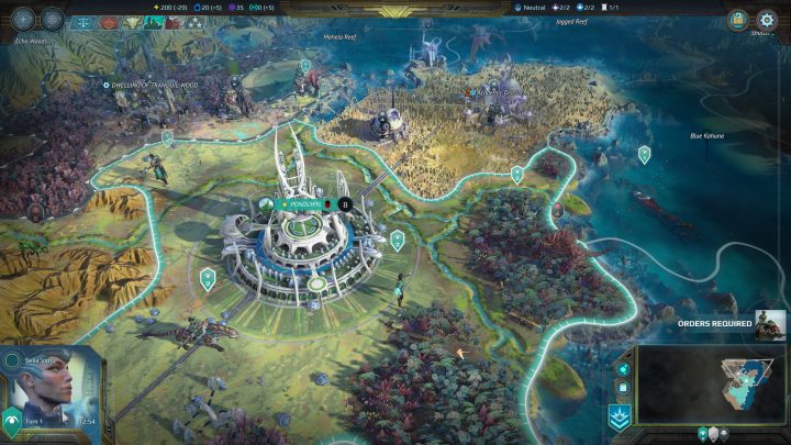 Screenshot de Age of Wonders : Planetfall