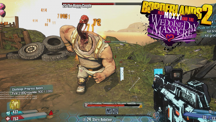 Screenshot de Borderlands 2 : Mad Moxxi and the Wedding Day Massacre