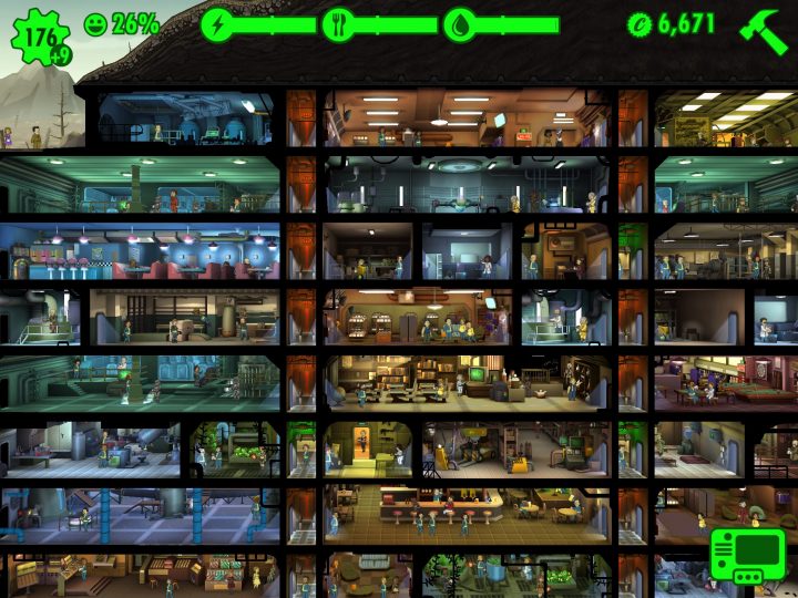 Screenshot de Fallout Shelter