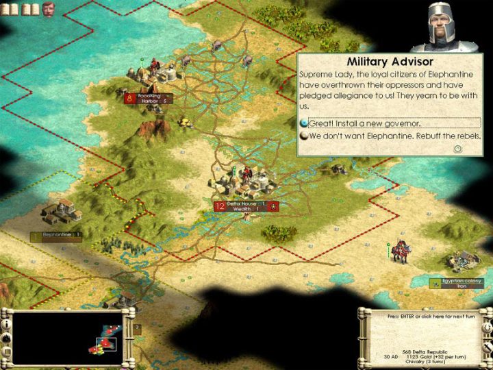 Screenshot de Sid Meier’s Civilization III : Play the World
