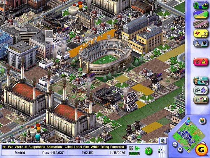 Screenshot de SimCity 3000