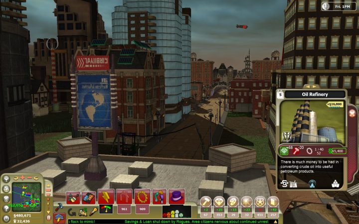 Screenshot de SimCity Societies