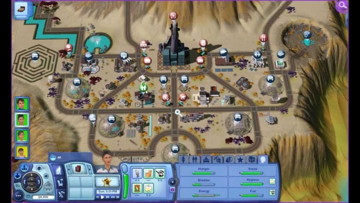 Screenshot de The Sims 3 : Lunar Lakes