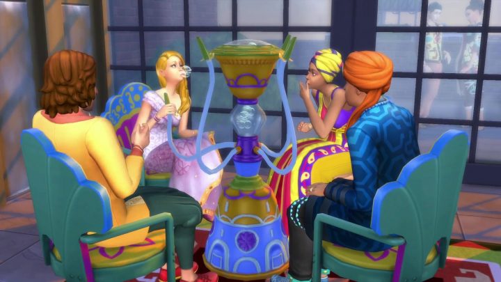 Screenshot de The Sims 4 : City Living