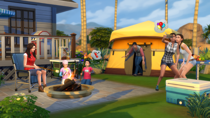 Screenshot de The Sims 4 : Outdoor Retreat