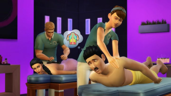 Screenshot de The Sims 4 : Spa Day