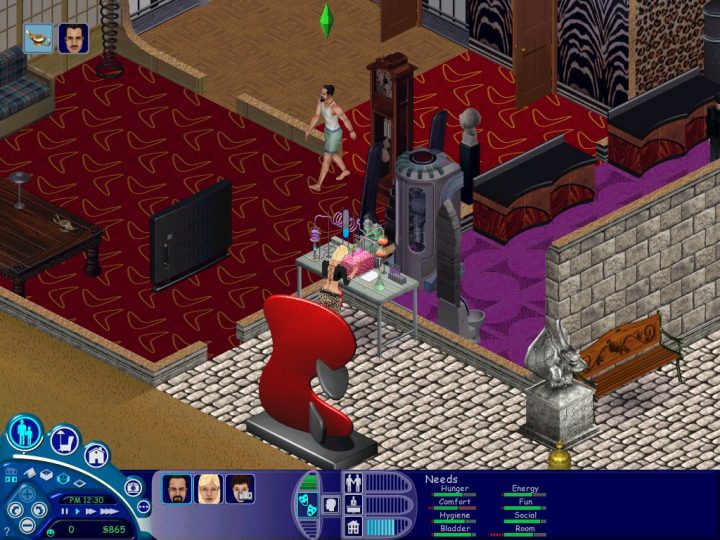 Screenshot de The Sims : Livin’ Large