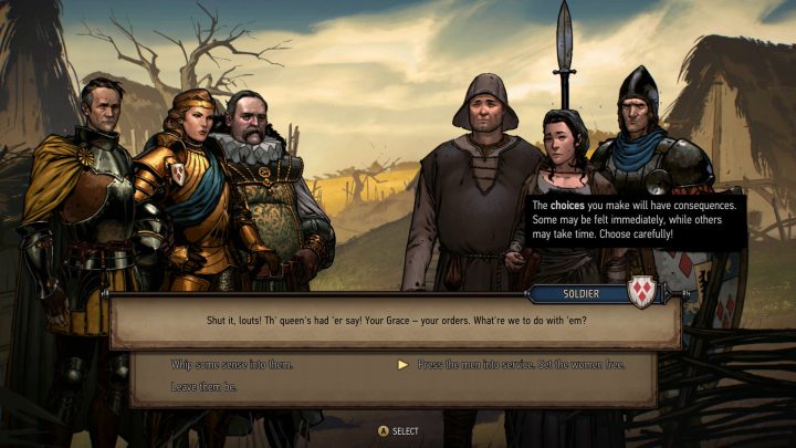 Screenshot de Thronebreaker : The Witcher Tales